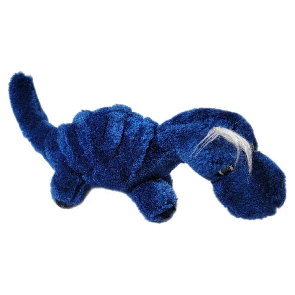 Vintage Blue Dinosaur Acme Plush Monster Stuffed Beast HTF Prehistoric Animal